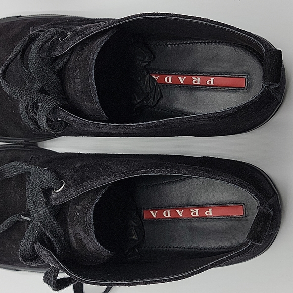 Prada Sport Suede Chukka Boots - Picture 6 of 11